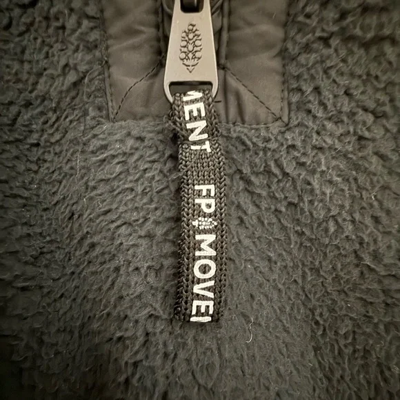 NWOT Free People Movement Mountain High Half Zip Fleece Jacket - Picture 7 of 7